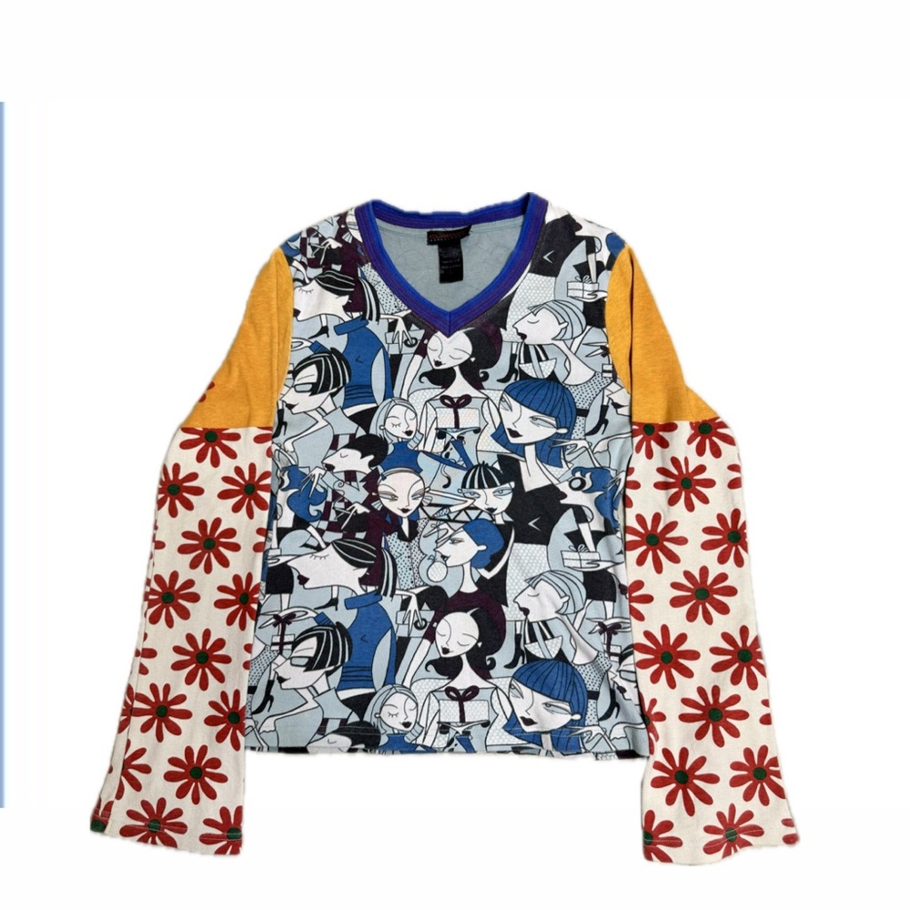Custo Barcelona shopping girl/daisy top